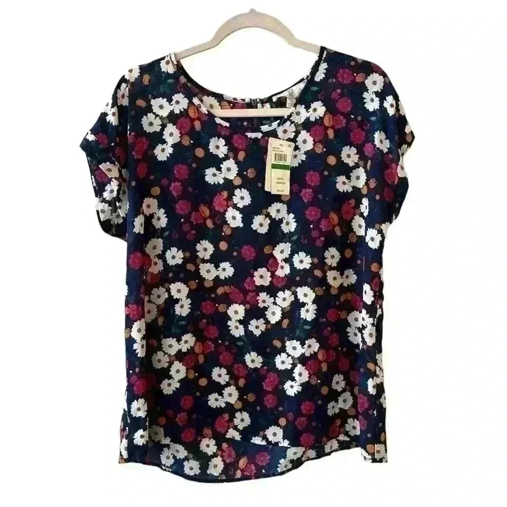 Hippie Rose Flower Blouse